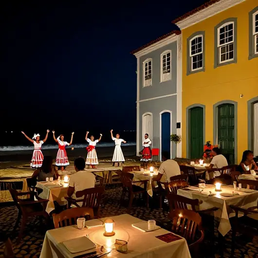 Bahia a Noite Jantar e Show Folclórico Salvador